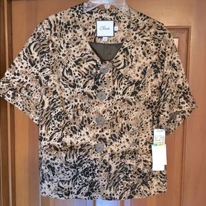 Chaus Short Sleeve Blazer